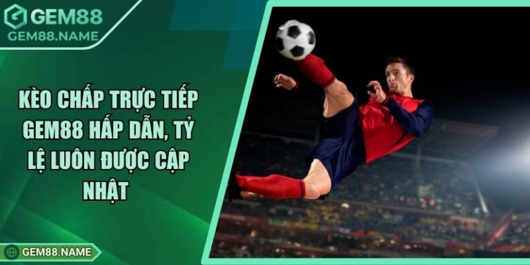 Kèo Chấp Trực Tiếp Gem88 - Cách Soi Kèo Chuẩn Nhất 6 Kèo chấp trực tiếp Gem88 là loại hình cá cược hấp dẫn đang được nhiều người chơi lựa chọn tại nền tảng Gem88. Với tỷ lệ chấp linh hoạt theo từng phút thi đấu, người chơi có thể đưa ra quyết định dựa trên diễn biến trận đấu thực tế. Đây là ưu thế lớn giúp tăng khả năng chiến thắng khi đặt cược. Kèo chấp trực tiếp Gem88 là gì Kèo chấp trực tiếp Gem88 là loại cá cược được cập nhật liên tục trong quá trình trận đấu diễn ra. Người chơi không cần dựa vào phân tích trước trận, mà có thể đặt cược theo tình hình thực tế trên sân. Tùy theo đội bóng nào đang chiếm ưu thế, nhà cái sẽ điều chỉnh tỷ lệ chấp để phù hợp. Đây là hình thức cá cược mang tính tương tác cao, phù hợp với những ai yêu thích theo dõi bóng đá trực tiếp và phản ứng nhanh. Nhờ vậy, người chơi có thêm cơ hội tối ưu hóa lợi nhuận nếu có khả năng quan sát và ra quyết định nhanh chóng khi biến động xảy ra. Tìm hiểu kèo chấp trực tiếp Gem88 là gì Hướng dẫn soi kèo chấp trực tiếp Gem88 Để soi kèo chấp trực tiếp chính xác chuẩn không cần chỉnh. Người chơi cần áp dụng những nguyên tắc cơ bản dưới đây khi tham gia vào cá cược tại nhà cái hàng đầu Quan sát nhịp độ trận đấu và thế trận Việc quan sát diễn biến trên sân là bước đầu tiên khi chơi kèo chấp trực tiếp Gem88. Bạn cần theo dõi đội nào kiểm soát bóng nhiều hơn, có lối chơi chủ động và tạo ra nhiều cơ hội nguy hiểm. Nếu một đội ép sân liên tục, khả năng họ ghi bàn là rất cao, nên ưu tiên chọn đội đó. Ngược lại, nếu trận đấu đang cân bằng, hãy cân nhắc kỹ lưỡng hoặc chờ biến động rõ ràng hơn để đặt cược. Theo dõi tỷ lệ chấp biến động từng phút Kèo chấp trực tiếp Gem88 thay đổi liên tục theo thời gian thi đấu và tình hình trận đấu. Người chơi nên cập nhật tỷ lệ chấp từng phút để tìm ra thời điểm vào soi hợp lý. Đôi khi, biến động quá nhanh cũng là dấu hiệu có điều bất thường, cần cẩn trọng. Đặt cược vào thời điểm hợp lý sẽ tối ưu được tỷ lệ thắng. Càng chủ động theo dõi, bạn càng có nhiều cơ hội tận dụng lợi thế. Cân nhắc yếu tố đội hình và thay người Một yếu tố quan trọng trong kèo chấp trực tiếp Gem88 là theo dõi thay đổi về đội hình, đặc biệt là những tình huống thay người có thể thay đổi cục diện. Nếu một đội đưa vào sân tiền đạo chủ lực hoặc thay đổi chiến thuật, khả năng ghi bàn sẽ tăng lên đáng kể. Khi nhận thấy đội hình thay đổi theo hướng tấn công, bạn có thể cân nhắc cược vào đội đó. Cân nhắc điều kiện về đội hình và thay người Ưu điểm của kèo chấp trực tiếp Gem88 Kèo chấp trực tiếp sở hữu nhiều lợi thế vượt trội. Mang lại trải nghiệm cá cược hấp dẫn cho người chơi với những ưu điểm không thể bỏ qua sau đây Cập nhật kèo chấp trực tiếp Gem88 theo thời gian thực Một trong những điểm nổi bật nhất của cá cược chấp trực tiếp là khả năng cập nhật kèo cực nhanh, phản ánh chính xác từng tình huống trên sân. Tốc độ xử lý dữ liệu của nhà cái đảm bảo người chơi luôn tiếp cận được thông tin chuẩn xác từng giây. Điều này giúp người chơi phản ứng kịp thời, tránh bị sai lệch thông tin. Không phải nhà cái nào cũng đảm bảo độ cập nhật nhanh như Gem88. Đây là lợi thế cực kỳ quan trọng đối với người chơi cá cược trực tiếp. Tăng khả năng thắng nhờ theo sát diễn biến Khác với cược trước trận, kèo chấp trực tiếp Gem88 cho phép người chơi dựa trên cảm nhận thực tế. Bạn có thể đánh giá chính xác hơn dựa vào phong độ, thể lực cầu thủ, lối chơi trong trận và điều kiện sân bãi. Khi có thể theo sát trận đấu, khả năng thắng cược được nâng cao. Không còn phụ thuộc hoàn toàn vào dự đoán, bạn có thể điều chỉnh chiến thuật liên tục. Với những ai yêu thích sự thay đổi và tư duy chiến thuật, kèo này là lựa chọn cực kỳ hợp lý. Người chơi phải tạo khả năng thắng theo sát diễn biến Linh hoạt tận dụng mọi thời cơ để cược Điểm mạnh của kèo chấp trực tiếp Gem88 còn nằm ở sự linh hoạt trong thời gian đặt cược. Người chơi không cần phải vội vàng quyết định trước trận mà có thể đặt cược trong suốt thời gian trận đấu. Bạn có thể đặt ngay khi nhận thấy cơ hội tốt, từ phút đầu đến phút cuối cùng. Điều này giúp người chơi có nhiều lựa chọn hơn trong việc vào tiền, đồng thời cũng giảm được áp lực tâm lý khi phải cược sớm. Với sự tự do cao, kèo chấp trực tiếp thực sự là hình thức cá cược đáng trải nghiệm. Kết luận Kèo chấp trực tiếp Gem88 mang lại sự chủ động và linh hoạt cho người chơi trong suốt thời gian trận đấu. Với tỷ lệ cập nhật chuẩn xác, tốc độ xử lý nhanh và trải nghiệm cá cược mượt mà, Gem88 là nền tảng đáng tin cậy để thử sức với loại kèo hấp dẫn này.