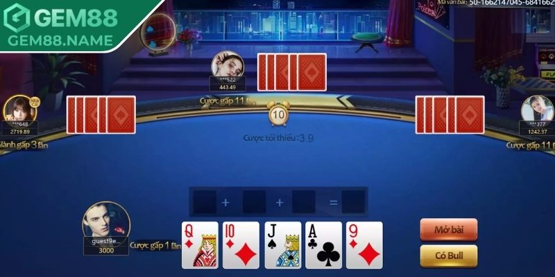 Cách Chơi Bài Bull Bull Gem88 Chi Tiết Cho Người Mới 3 Quy trình các bước tham gia săn thưởng cực kỳ chi tiết