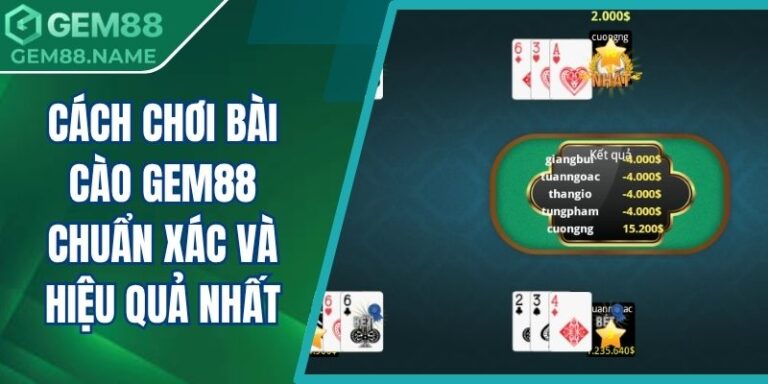 Cách Chơi Bài Cào Gem88 Chuẩn Xác Và Hiệu Quả Nhất 6 Cách chơi bài cào Gem88